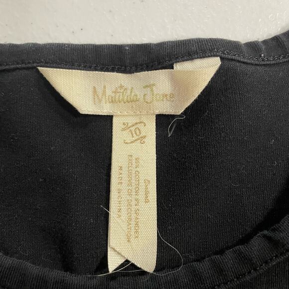 Matilda Jane Black Perfectly Paired Lap Dress Size 10 - Picture 3 of 5